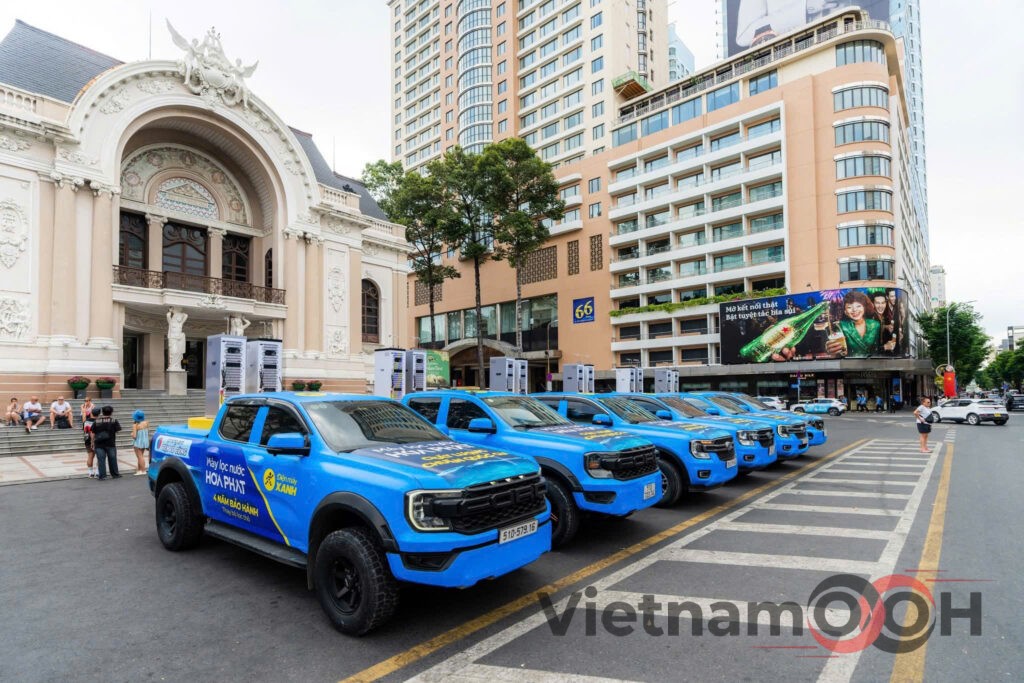 Quảng cáo OOH lưu động Hệ sinh thái quảng cáo OOH inventory Giải pháp truyền thông ngoài trời Định vị thương hiệu 