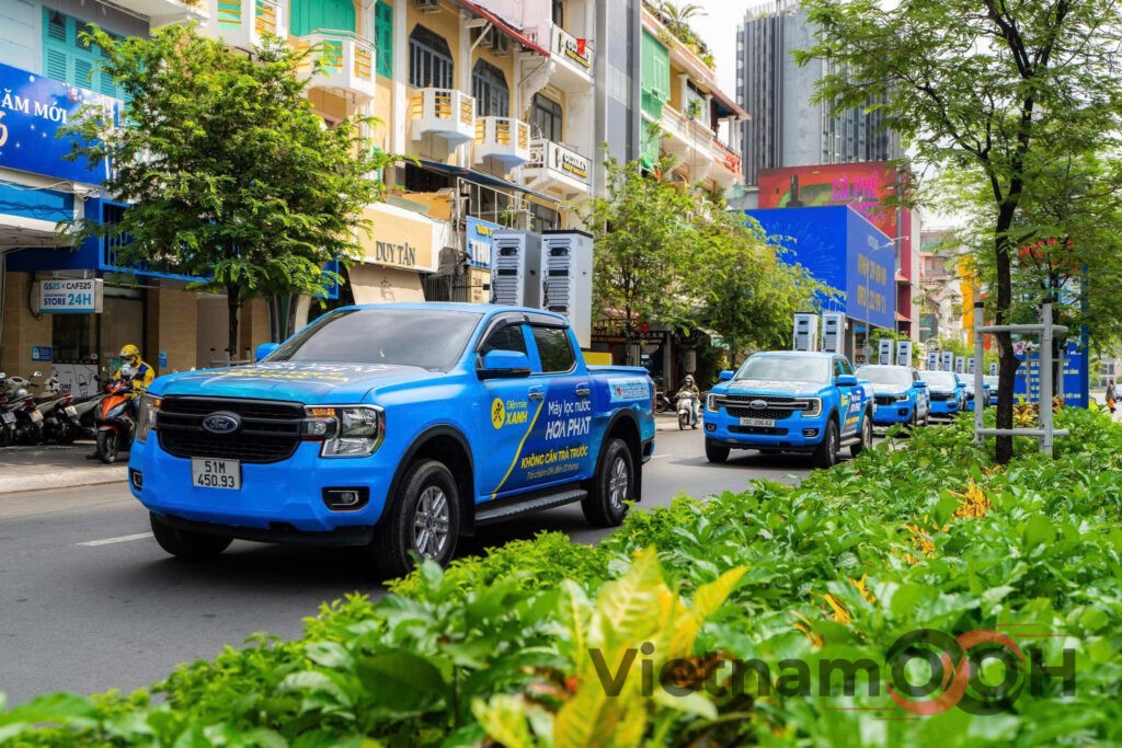 Quảng cáo OOH lưu động Hệ sinh thái quảng cáo OOH inventory Giải pháp truyền thông ngoài trời Định vị thương hiệu 