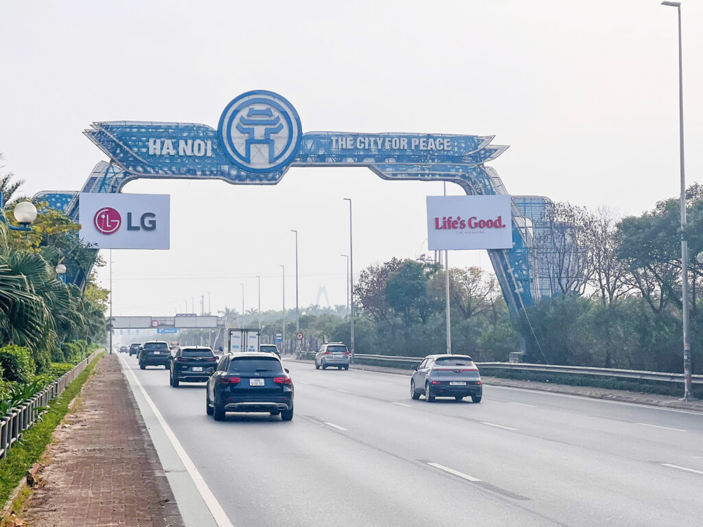 Quảng cáo cổng chào