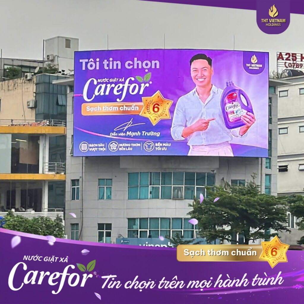 Quảng Cáo LED Carefor: Chiến Lược Phủ Sóng 2 Thành Phố Lớn 1 Quảng cáo LED