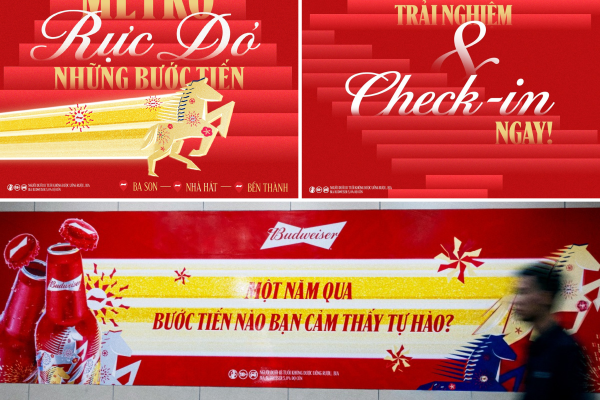Chiến dịch quảng cáo, quảng cáo metro
